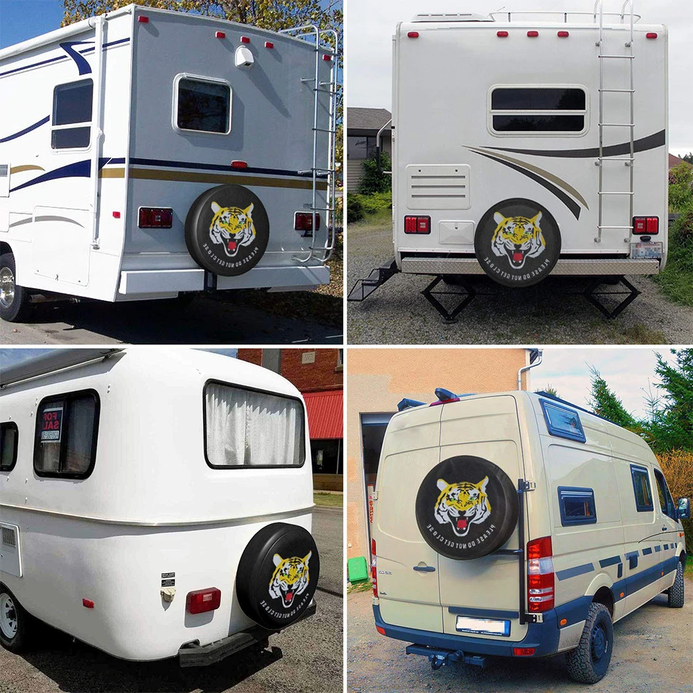 Кожаный чехол из ПВХ для запасных шин защитный 14 15 16 17 дюймов Ford Hummer H3 H2 H1 Suzuki Jimny
