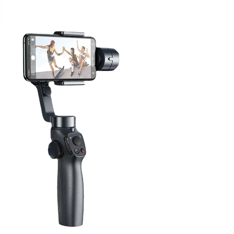 

Mobile Phone Stabilizer PTZ Handheld Anti-Shake Shooting Vlog Three-Axis Balance Tripod Video Artifact 360-Degree Rotation