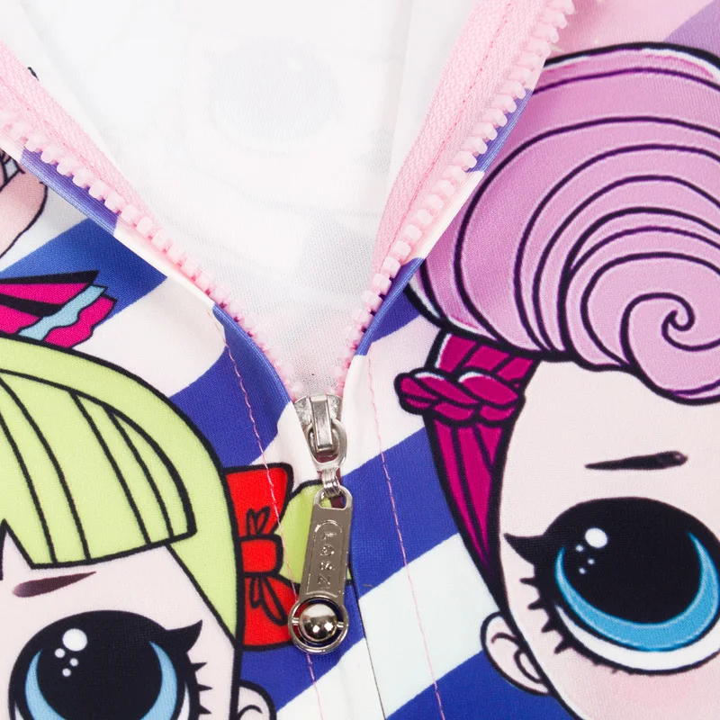 Новинка Повседневная рубашка на молнии с рисунком из мультфильма большеглазая