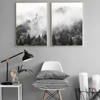 Плакаты на холсте с изображением пейзажа, в рамке