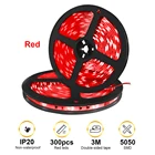 Лента светодиодная SMD 300, 5 м, 5050 светодиосветодиодный, 12 В