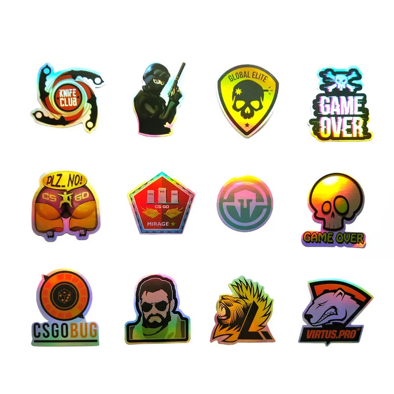 50 шт. CS GO стикер s Аниме игра наклейка s для DIY Наклейка на электроскутер багаж ноутбук скейтборд наклейка игрушка стикер