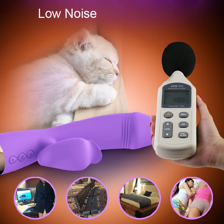 Leten G Spot фаллоимитатор вибратор секс игрушка для Для женщин лизать клитор