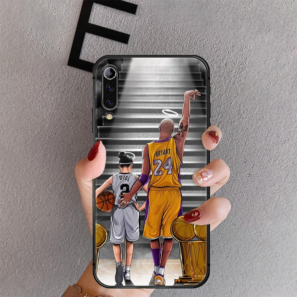 

Kobe Bryant Basketball 24 Phone Case Cover For Xiaomi Mi Note 8 9 3 9 A2 A3 9T 10 Max Pro Lite Ultra Black Trend Bumper Shell