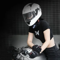spring summer motorcycle gloves off road motorcycle anti fall breathable rider equipment four seasons full finger female touch