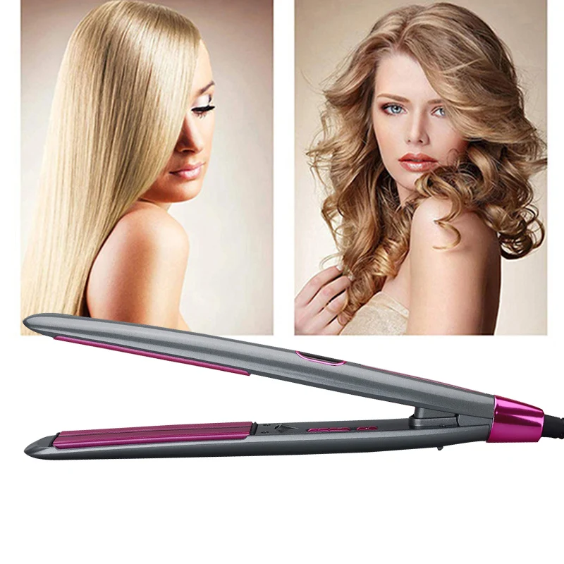 Портативный светодиодный инфракрасный выпрямитель для волос Плойка