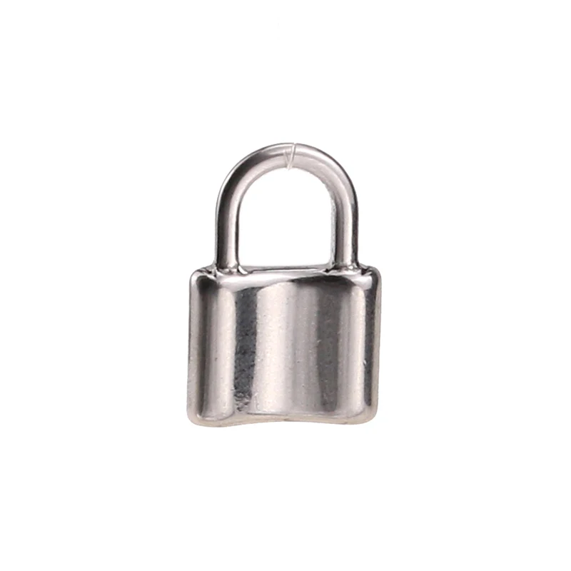Ожерелье с подвеской висячий замок из нержавеющей стали 5 шт./лот|Шармы| |