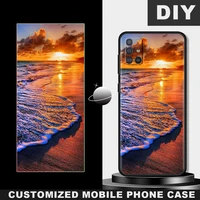 custom diy photo case for samsung galaxy a12 a51 a21s a71 a31 a52 a41 black soft phone a11 a72 a32 a22 5g a01 a91 a03 tpu fundas