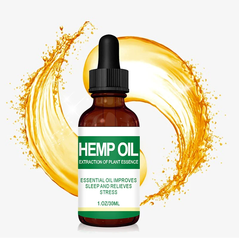 Конопляное масло снимает боль в мышцах улучшает сон Травяной Массаж эфирное