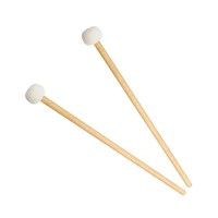 2pcs drumstick timpani mallets precussion beaters hammer drumsticks for bass drum marching drum