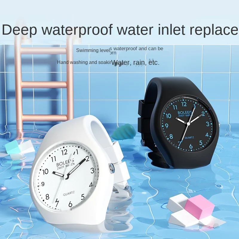 Часы Disney силиконовые кварцевые для мальчиков и девочек студенческие