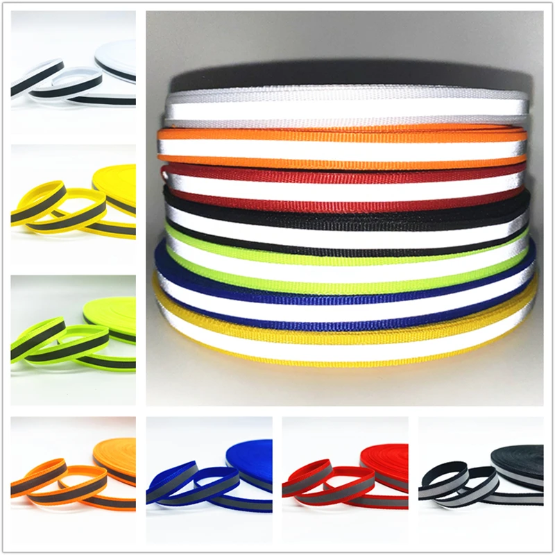 Светоотражающая лента Rbbon серебристого цвета для шитья ремешок пришивания