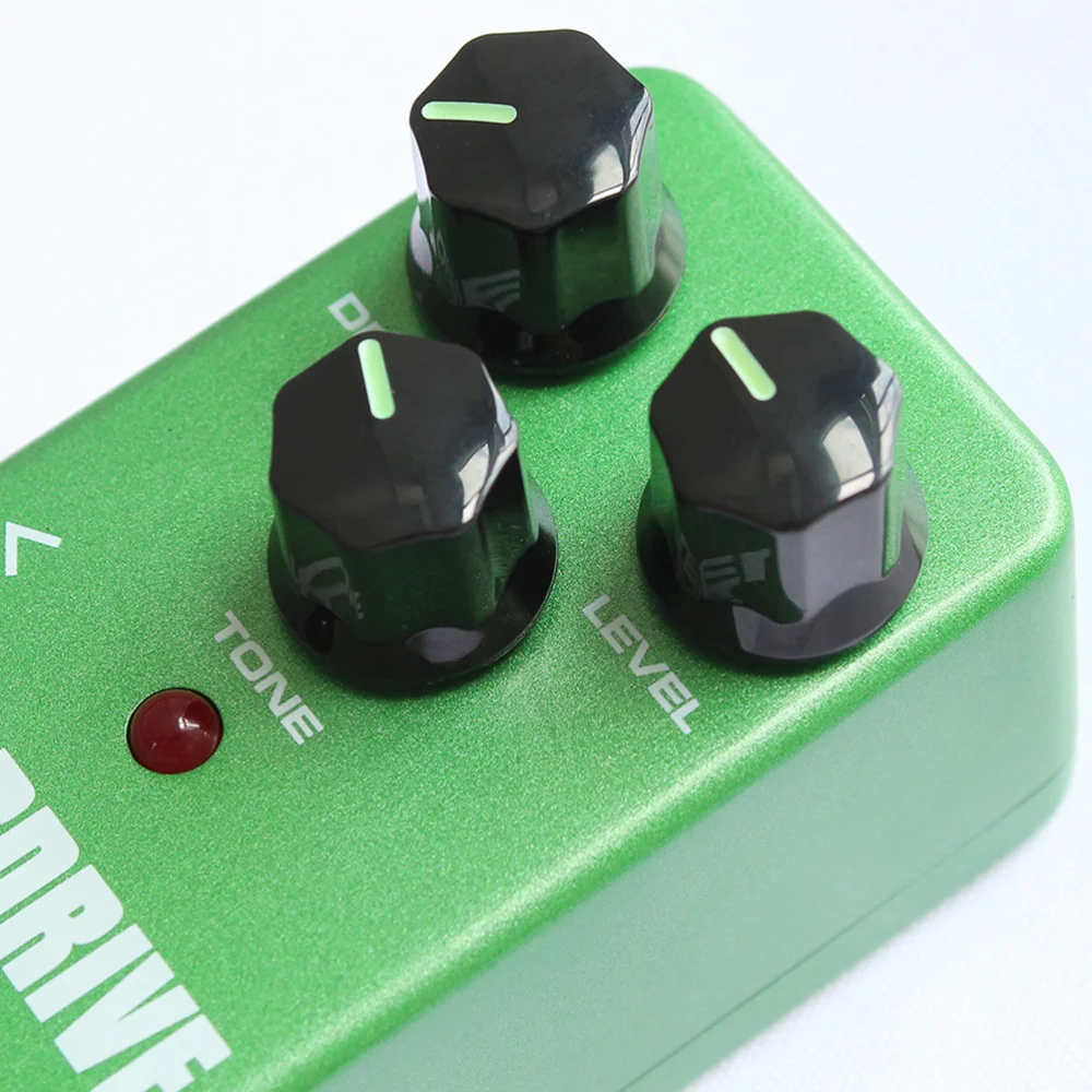 

Vintage Overdrive Guitar Effect Pedal Guitarra Overdrive Booster High-Power Tube Overload Guitar Stompbox (Green)