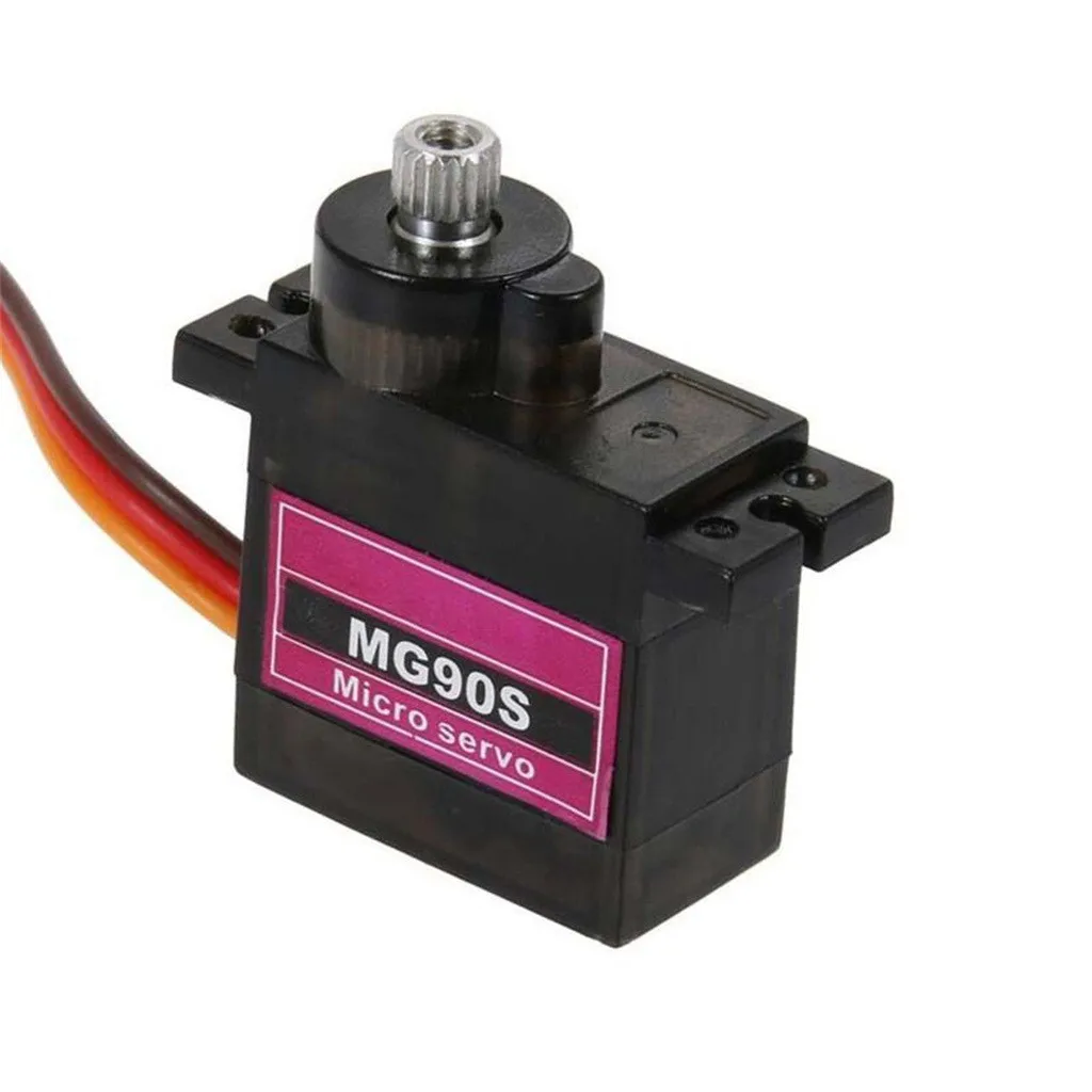 

1PC MG90S 9g Metal Gear Micro Tower Pro Servo Upgraded SG90 Digital Micro Servos for RC Vehicle Helicopter Boat Car Models