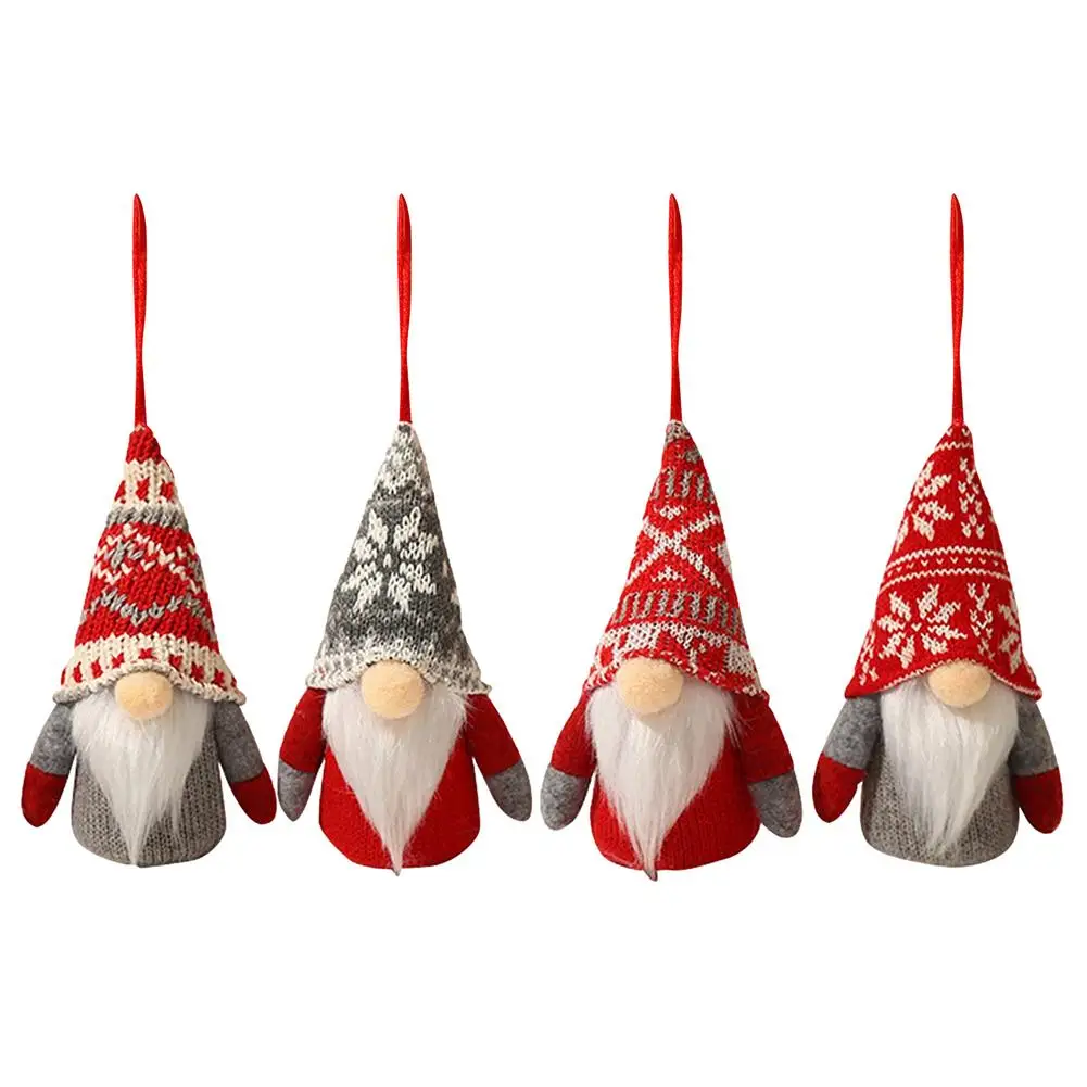 

Glowing Faceless Doll Merry Christmas Decorations For Home Christmas Oanament Luminous Dwarf Doll For Decoration Gnome New Year