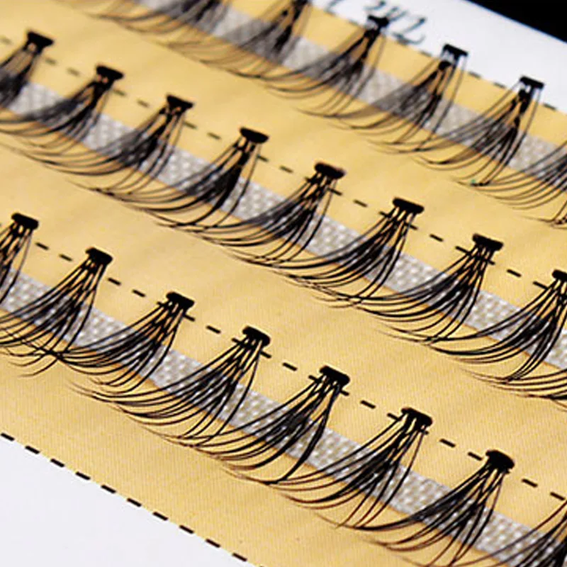 4 шт./партия Модные индивидуальные ресницы ручной работы для женщин макияжа