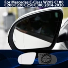 Электрическое левое и правое зеркало с боковым обзором, стекло с подогревом для Mercedes C-Class W205 C180 C200 C220 C250 C300 2014-2020, 1 шт.