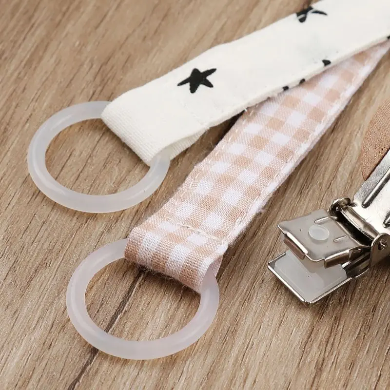 

1PC New Baby Pacifier Clip Pacifier Chain Dummy Clip Nipple Holder For Nipples
