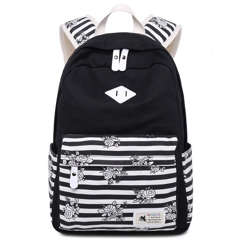 bags school children Canvas backpack waterproof school backpacks boys girls kids schoolbag backpack bookbag mochila escolar