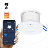 tuya smart wifi human motion light sensor ceiling mount fall detection app alarm mmwave radar smart life real time monitoring