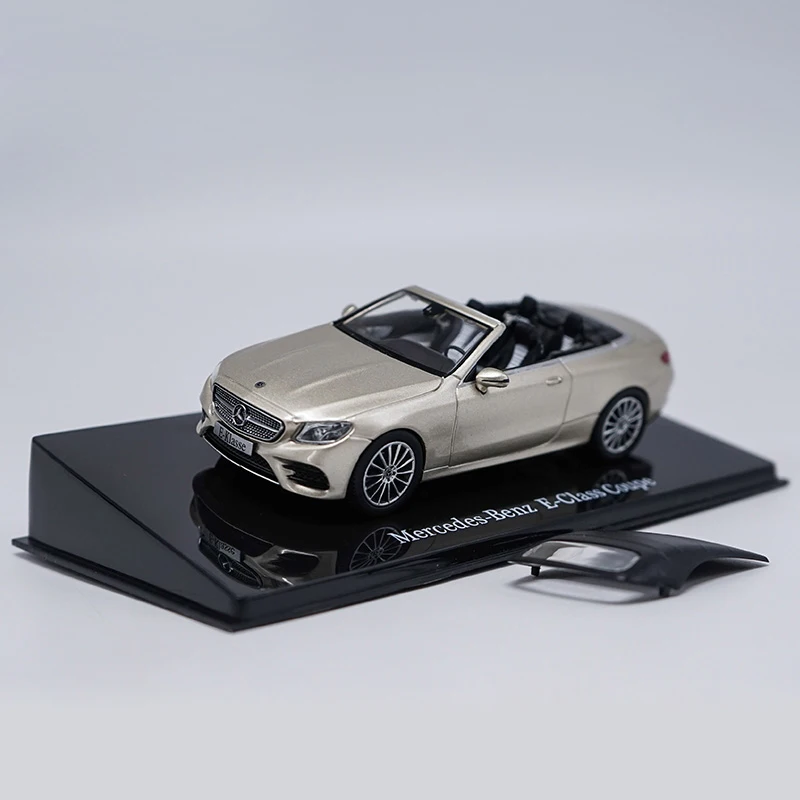 Cabriolet Gold 1:43 E300 E-KASE Coupe модель сплава автомобиля статические высокой моделирования металлические модельные автомобили с оригинальной коробкой - Цвет: Cabriolet Gold