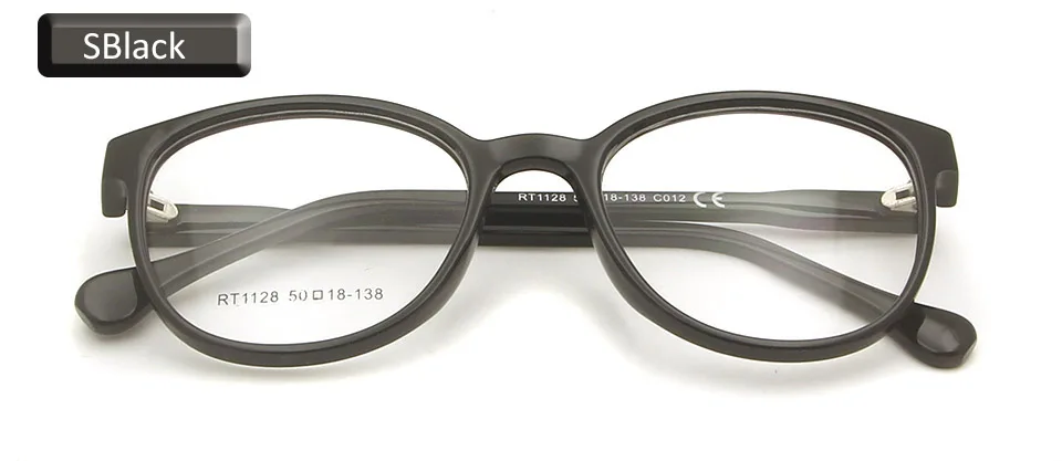 glasses frame black Ретро круглые оправы для очков для женщин и мужчин оптические линзы очки от близорукости демонстрационные линзы тренд женские очки - Цвет оправы: glasses frame black