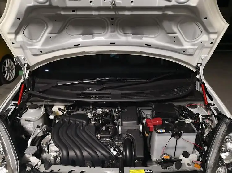 Стойки капота для Nissan Micra K13 March Renault Pulse 2010-2017 передний капот модифицированные