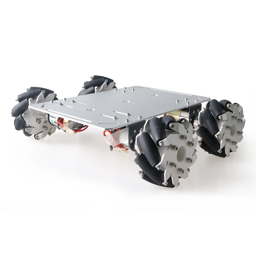 20 кг нагрузка MC600 4WD металлический умный робот комплект шасси автомобиля 100 мм