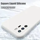 Модный квадратный чехол для телефона Xiaomi Poco X3 NFC X2 F2 M2 F3 11 Pro 10 Lite 9 8 SE, жидкий Силиконовый противоударный мягкий чехол карамельного цвета