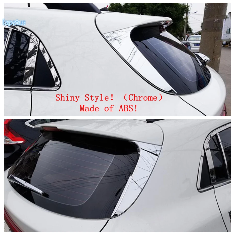 Комплект хромированного блестящего переоборудование экстерьера спойлер на
