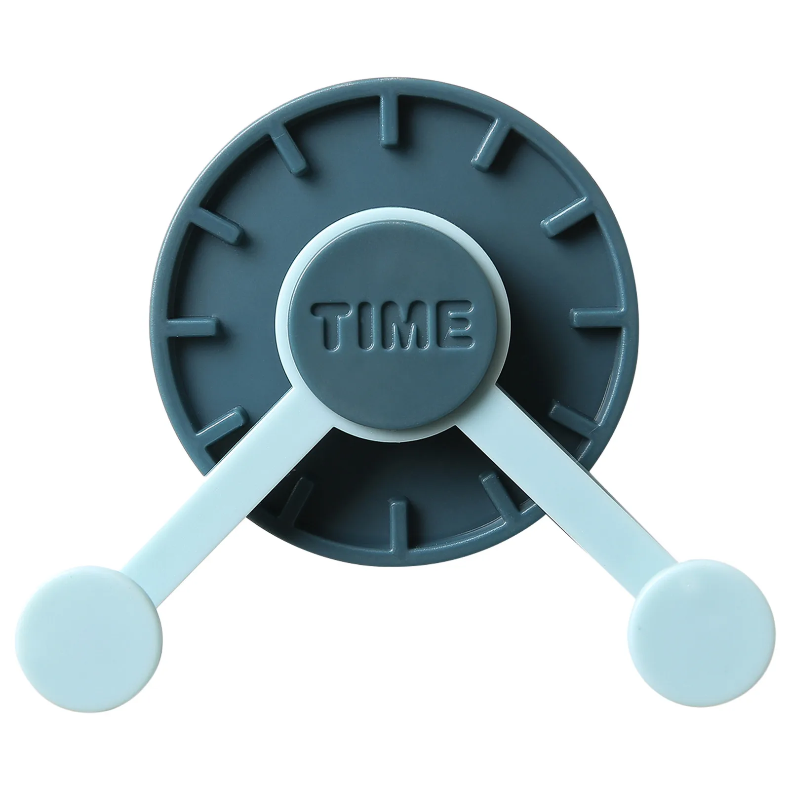 4 Pcs 360 Rotating Clock Shape Hook With 2 Hooks Wall Punch-Free Sticker Holder Powerful Sticking Door Back Multi-Purpose | Дом и сад