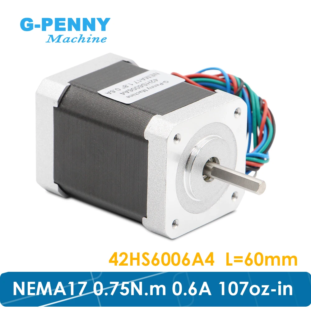 Шаговый двигатель Nema17 7 5 А нм длина 60 мм 107Oz in высокий крутящий момент шаговый Nema 17