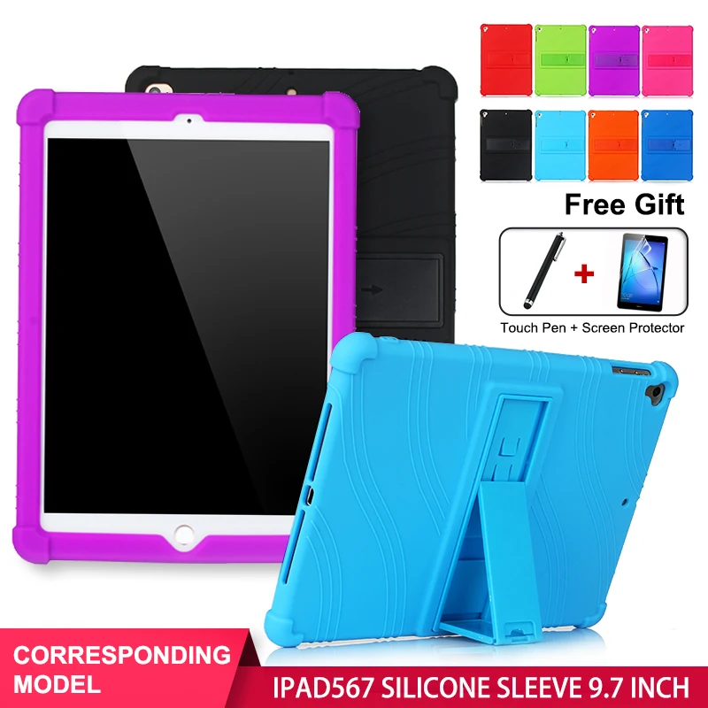 Силиконовый чехол SZOXBY для Apple Ipad 5 6 7 9 дюйма противоударный мягкий Air 2 Pro|Чехлы