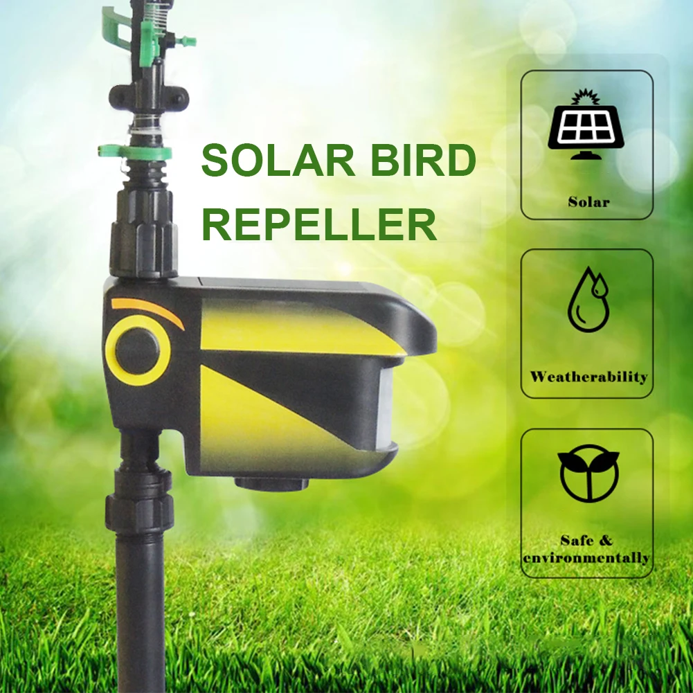 

SALE Solar powered Motion Activated Animal Repeller Garden Sprinkler Scarecrow Animal Deterrent Sprinkler Upgraded version