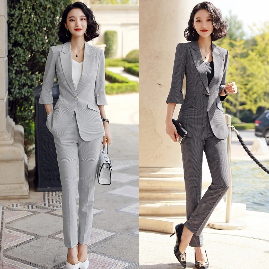 Новинка 2020 весенне-осенний Модный повседневный офисный Женский блейзер для