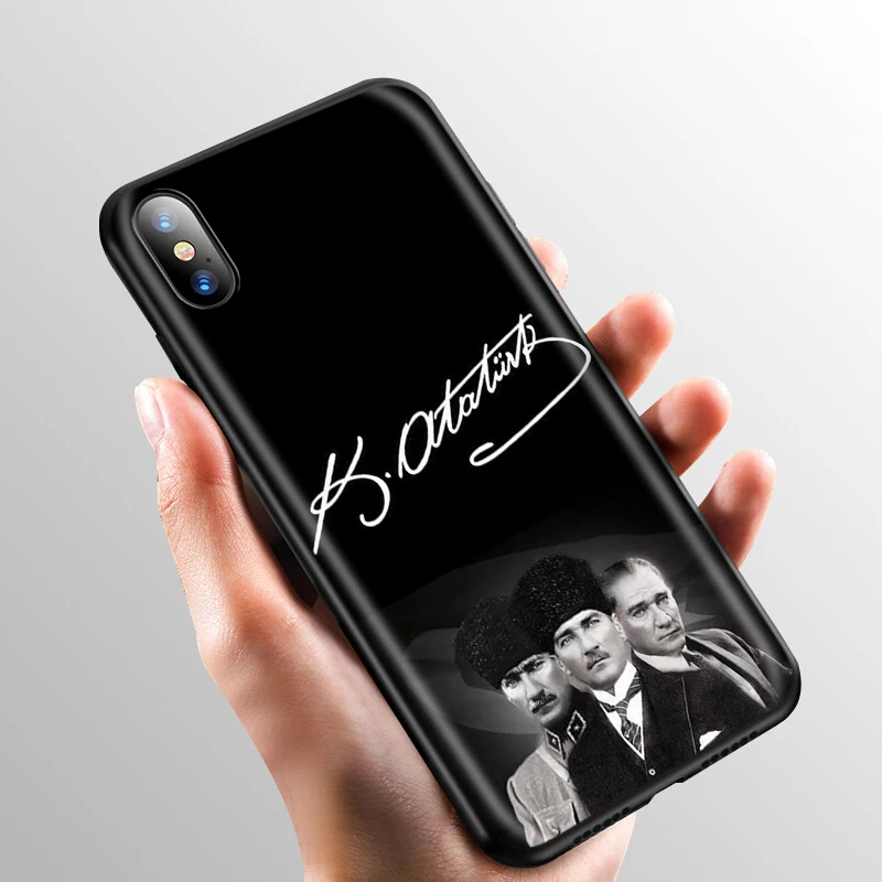 Силиконовый мягкий чехол YIMAOC Turkey Mustafa Kemal atataturk для iPhone 12 Mini 11 Pro XS Max XR X 8 7 6 6S Plus 5 5S
