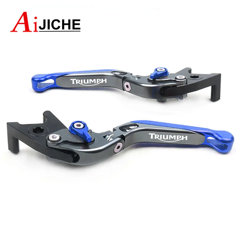 

For Triumph Bobber Bonneville T120 T100 2016-2020 Motorcycle Accessories CNC Adjustable Foldable Extendable Brakes Clutch Levers