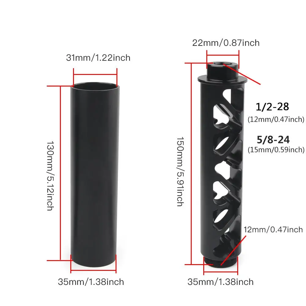 Спираль для автомобильного топливного фильтра 1/2X28 5/8X24 7075 из алюминия