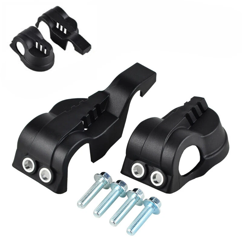 

ABS Plastic Motorcycle Leg Protector For Lower Black Durable Brand New