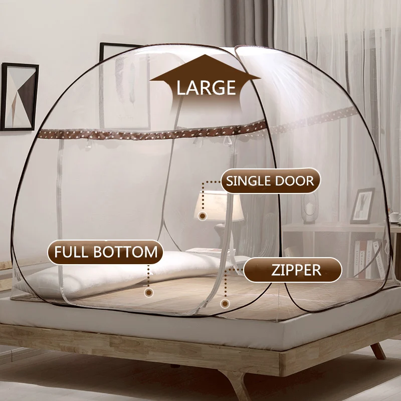 25 Портативный складной москитная сетка монгольская юрта вставка для взрослых