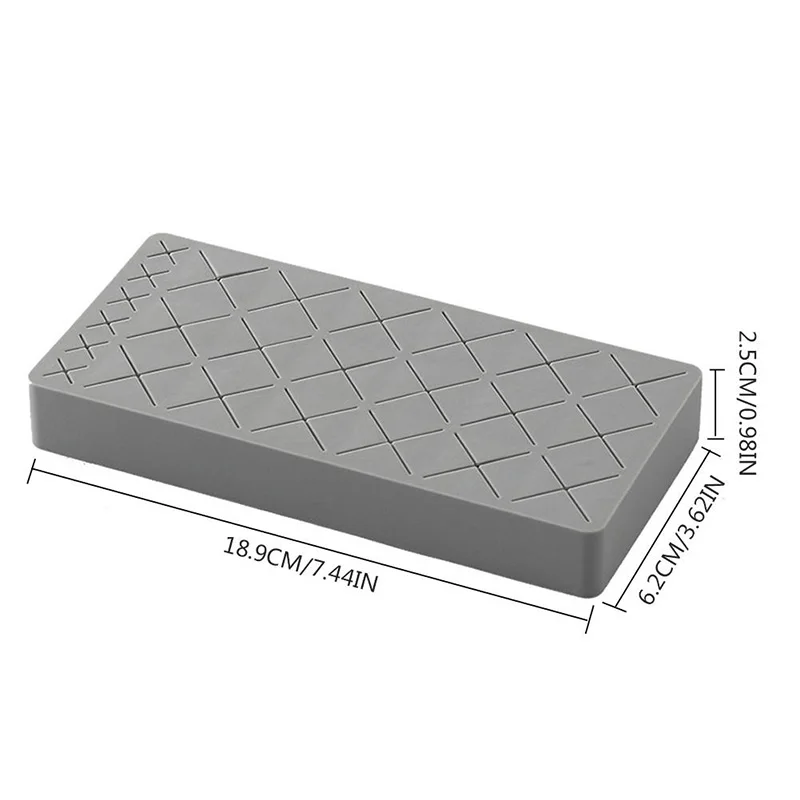 

18-Grid Silicone Lipstick Storage Rack Cosmetics Storage Box Multi-Grid Innovative Display Stand Makeup Holder Home Organizer