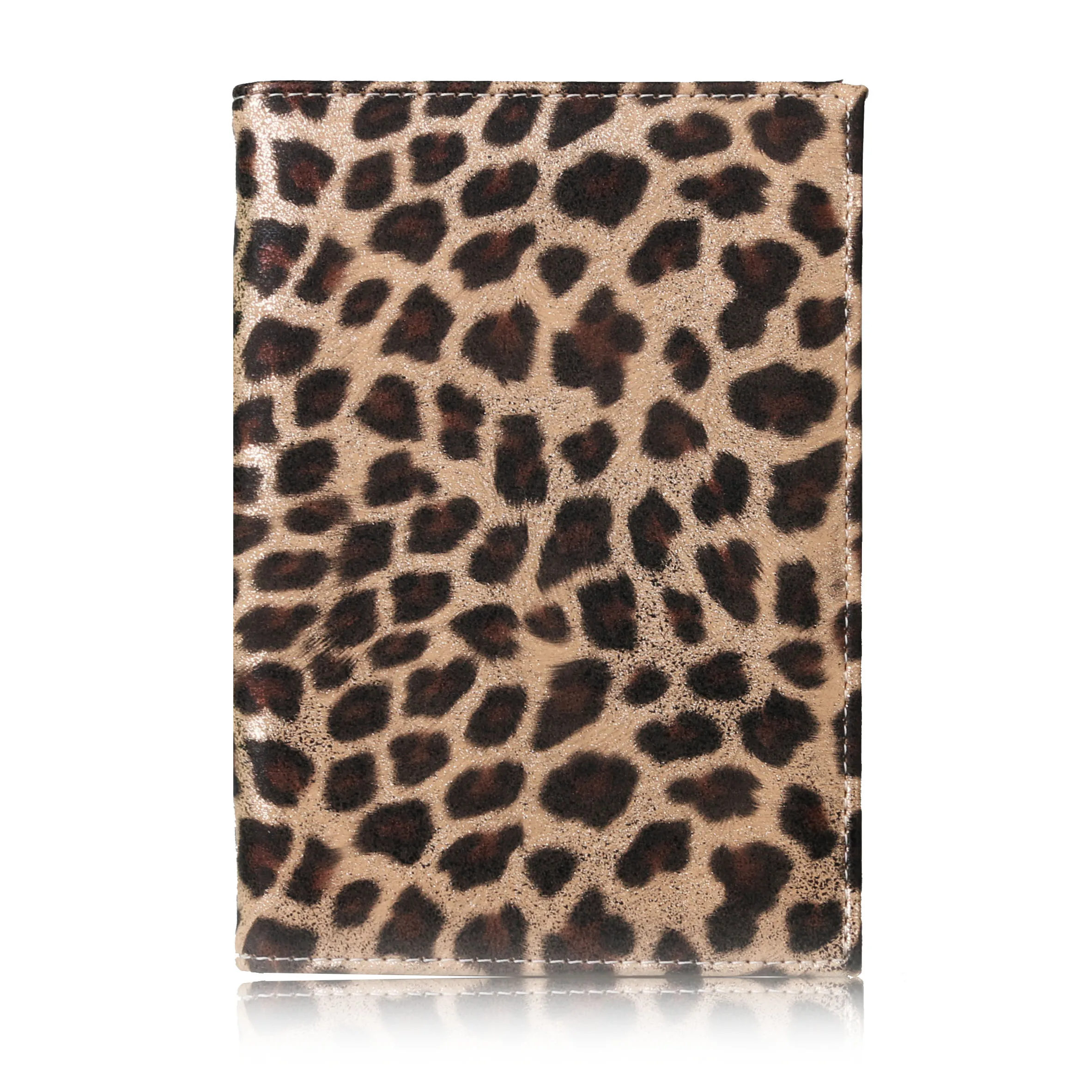 Кожаный чехол для паспорта TRASSORY 2019 в леопардовом стиле с отделением карт и