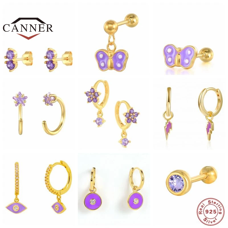 

Серьги-гвоздики женские из 100% серебра 925 пробы с фианитами