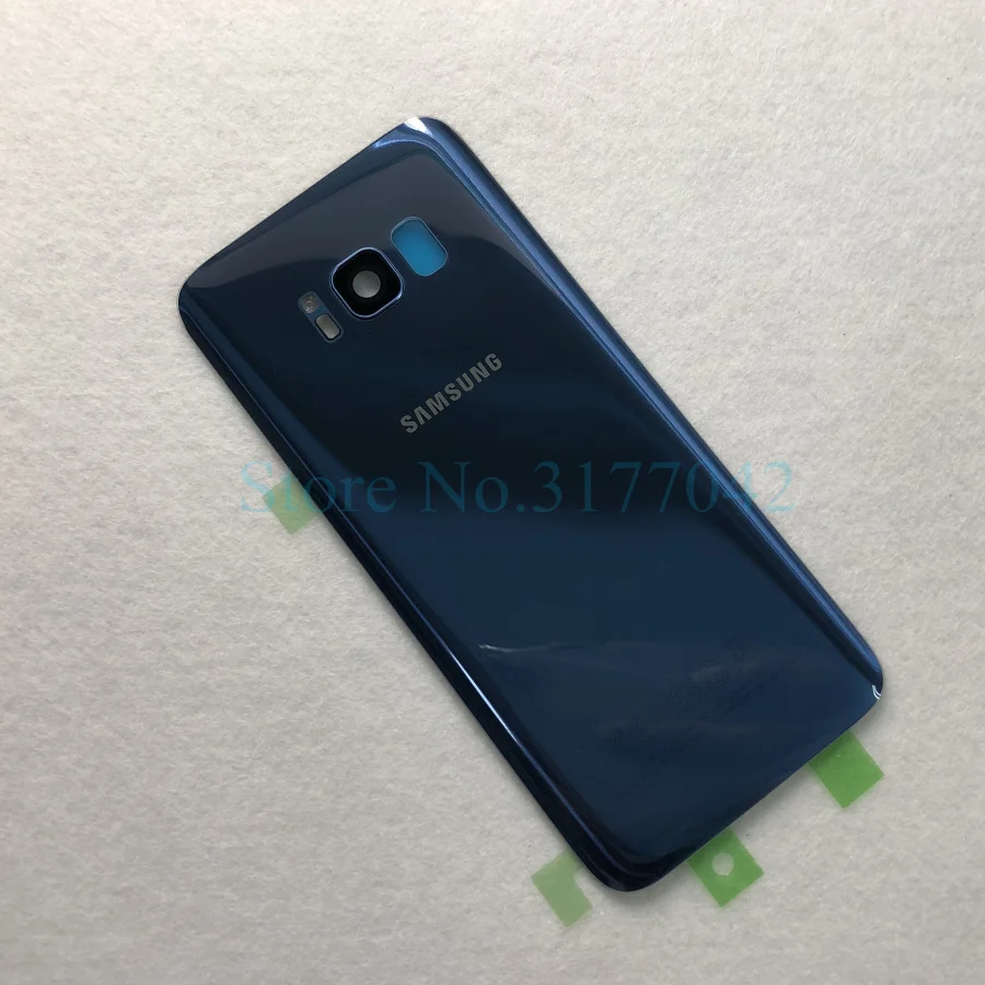 Для samsung Galaxy S8 plus S8+ G955 G955F S8 G950 G950F чехол из заднего стекла задняя крышка батарейного отсека Замена корпуса AAA+ качество