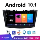 Автомагнитола на android 10,1 для Suzuki Swift 2011-2015, Автомобильная Мультимедийная система dvd, gps-навигации, стерео, навигация, OBD, SWC, DVR, USB