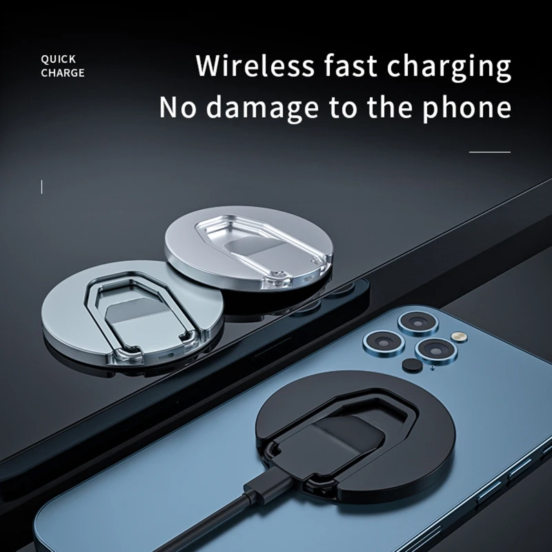 Магнитная Беспроводная Подставка для зарядки совместимая с устройствами iPhone
