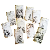 5packslot alice in wonderland cards greeting cards gift collection decoration postcards wholesale