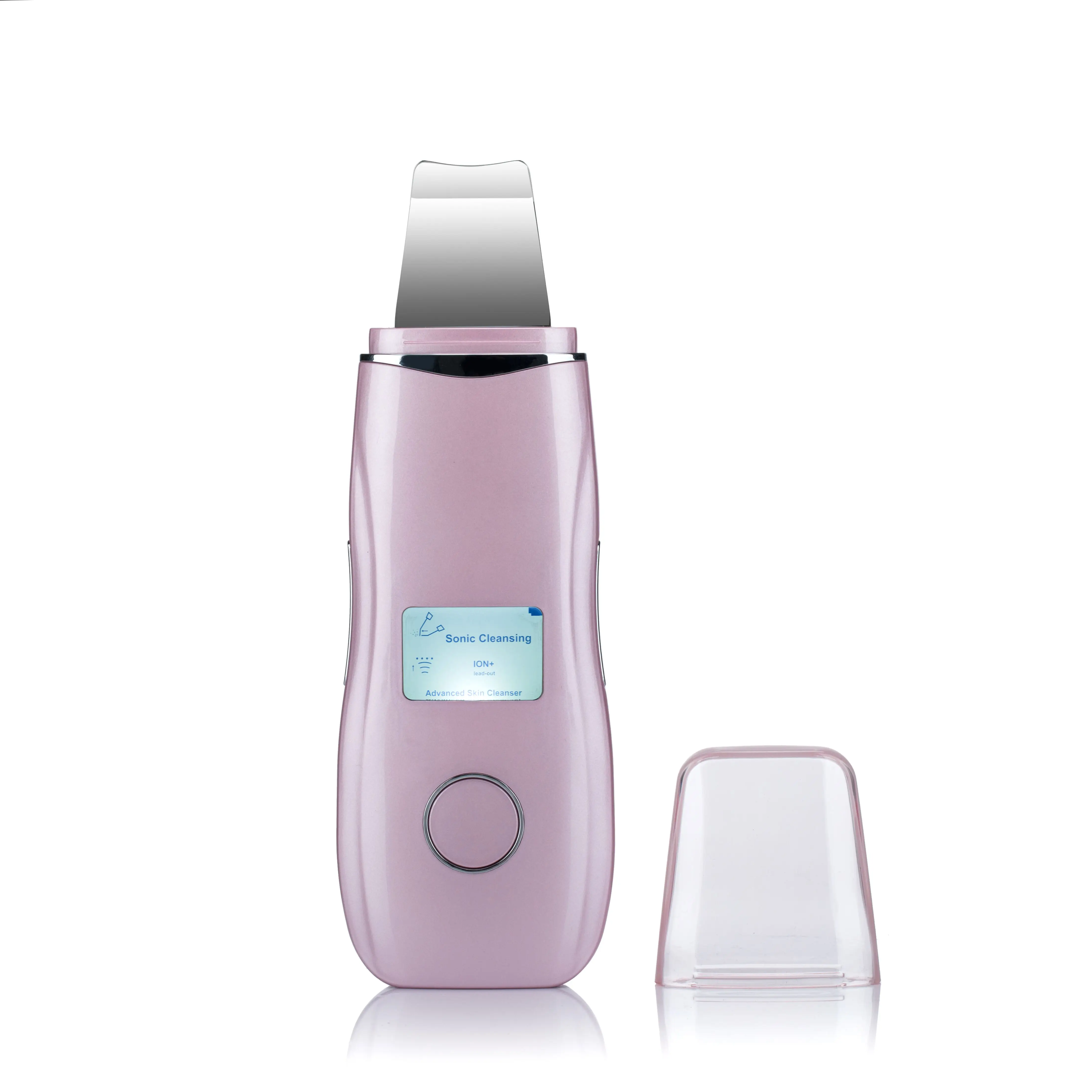 

Deeply ultrasonic face skin pore cleaner device blackhead removal Device Peeling shovel exfoliator deeply clean the skin