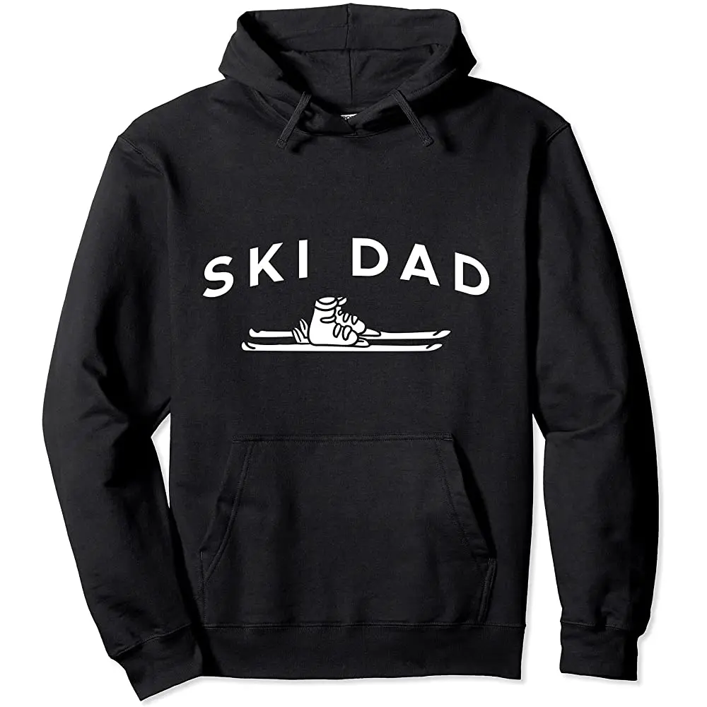 

Ski Dad Father Skiing Skier Pullover Hoodie