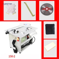 Electric Household Multifunction Dustless Push Table Saw Woodworking Floor Oblique Cutting Aluminum Alloy Adjustable Quick